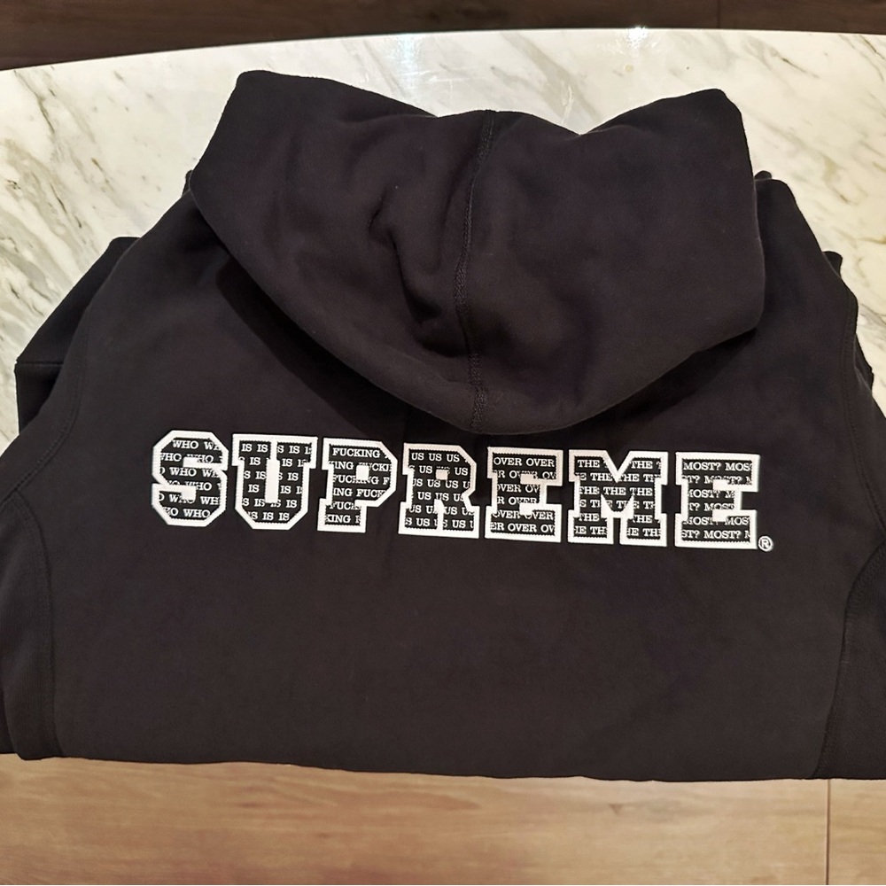 Supreme the most hooded sweatshirt Medium New